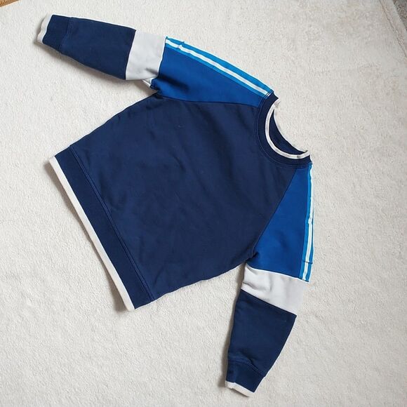 Polo Ralph Lauren Hanna Anderson T Shirt Sweatshirt Boys 4 T White Blue Set Of 2 - Picture 8 of 13